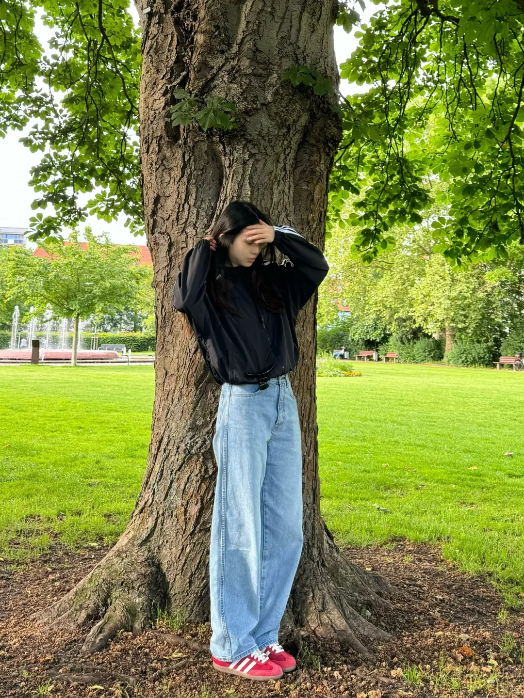 一起去公园吧🍃绿色真的好养眼啊⚡️