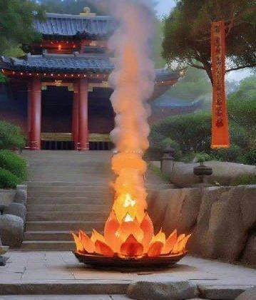遇到佛香不要走开  许愿真的很灵的！  