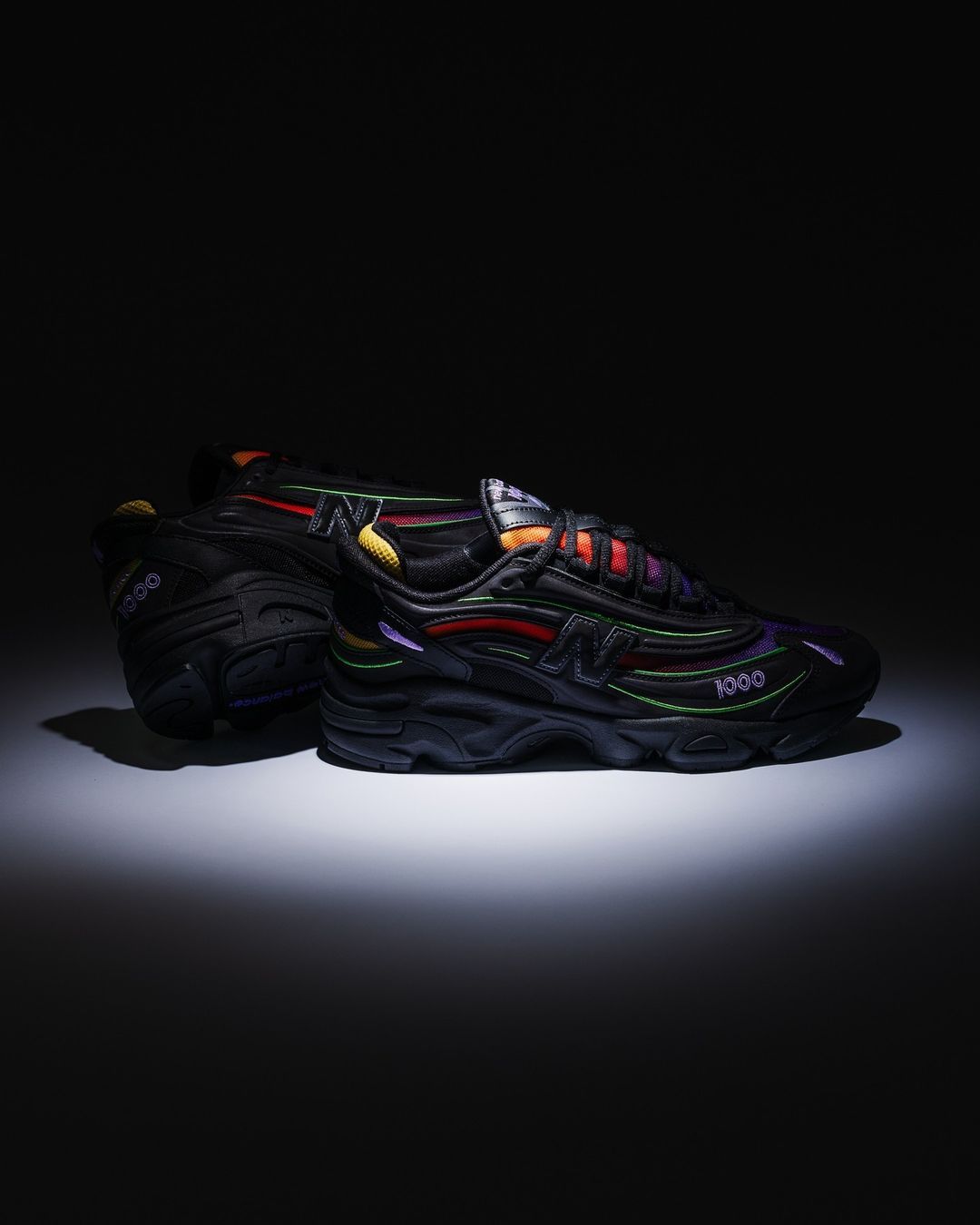 New Balance 1000 Black 'Multi-Color'©️sn
