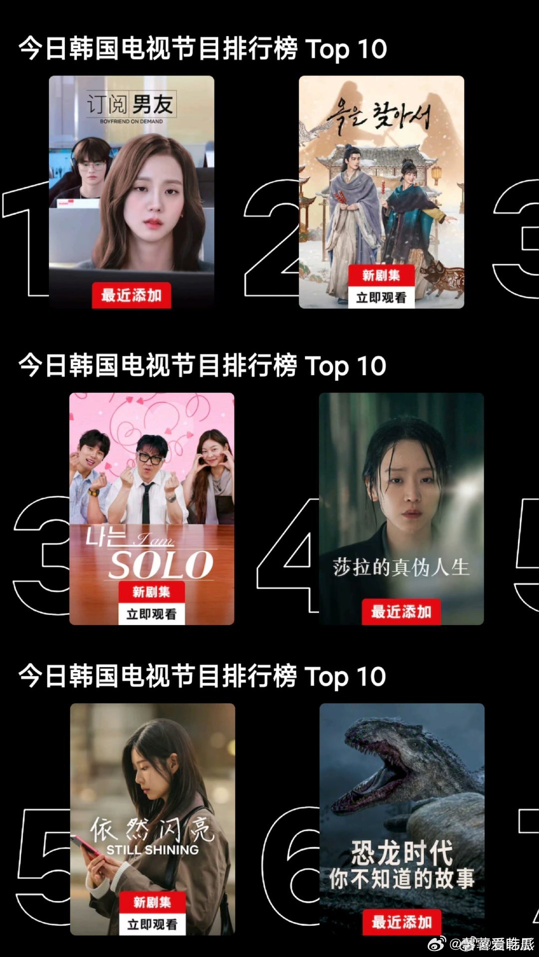 张凌赫田曦薇逐玉韩国网飞第二韩国人苦丑男久矣，这次终于来了一对势均力敌的颜霸组合