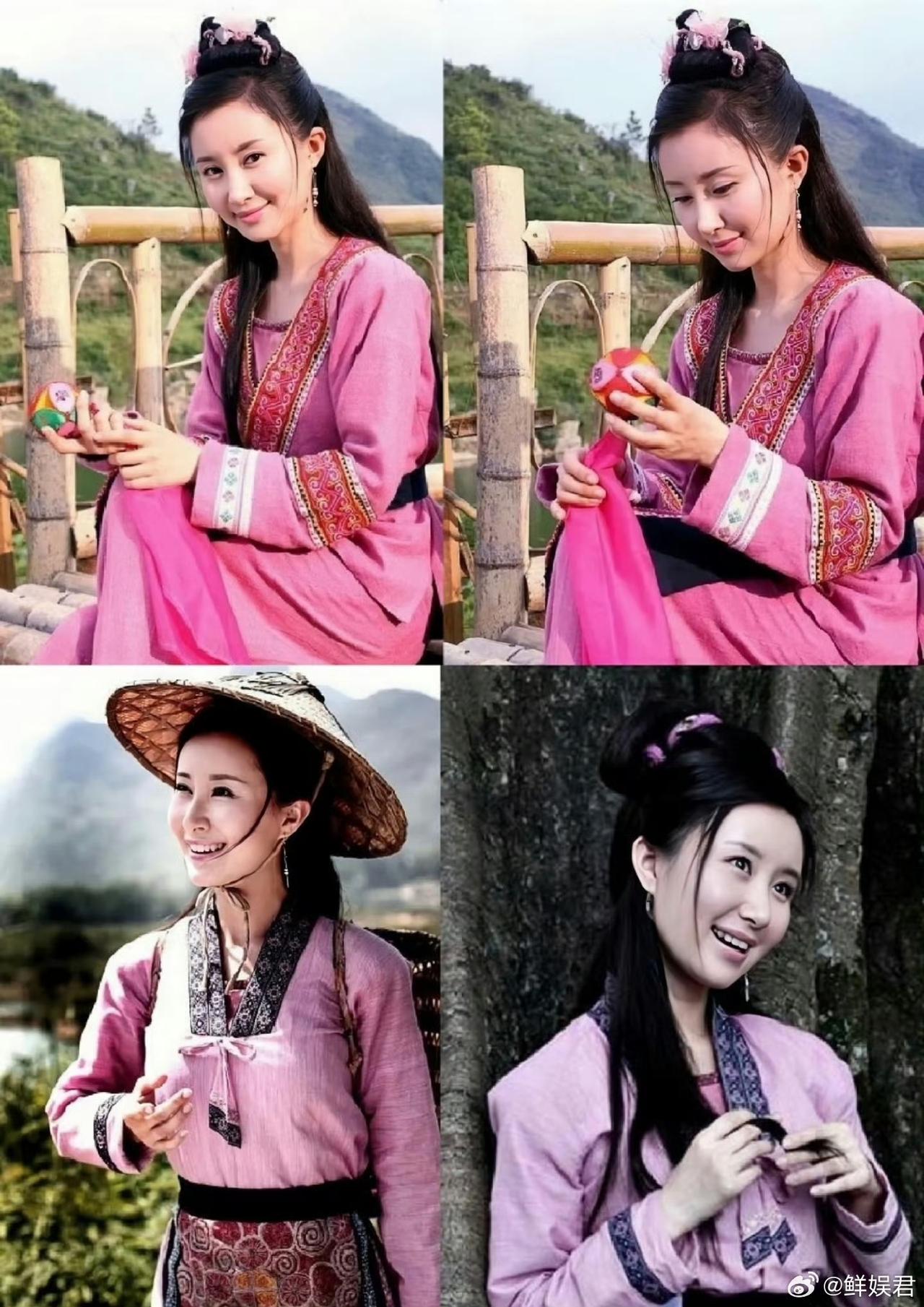 舒畅的刘三姐压了16年才播，当年的画质无美颜无滤镜，舒畅扛住了镜头！ 如今她拍了