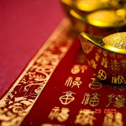 新春快乐呀！愿你财源广进，喜气盈门，财运亨通。新的一年，祝你好运不断。愿大家在新