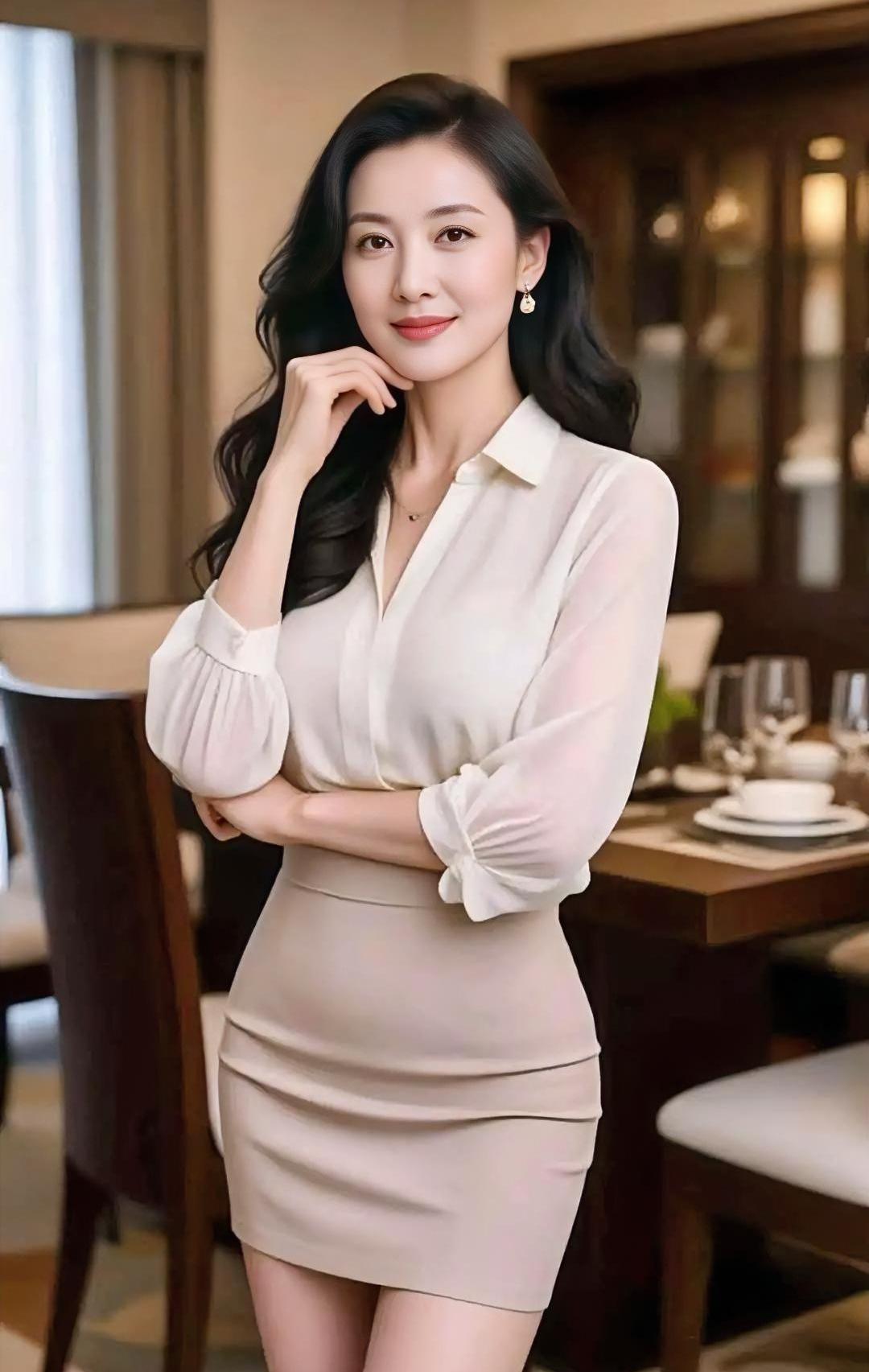 今日街拍，少妇的独特魅力谁能不心动呢？