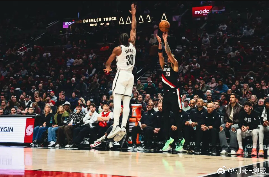 134-99！卡马拉35分创生涯新高 开拓者大胜送篮网8连败 杨瀚森复出4分3篮