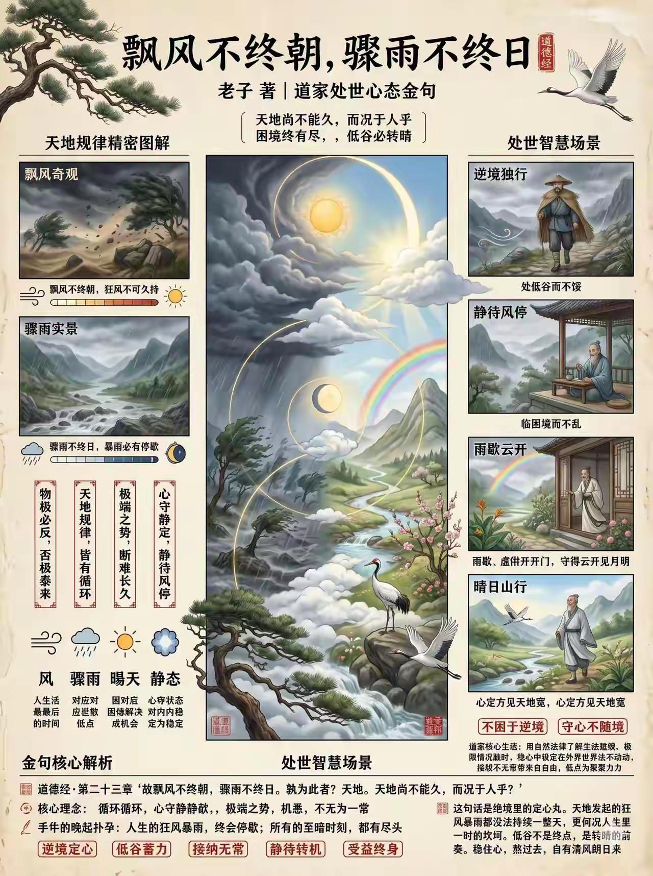 🌿半生风雪，拙中藏道🌿
半生风雪渡红尘✨，方知缺处皆天理；
满目琳琅迷俗世?