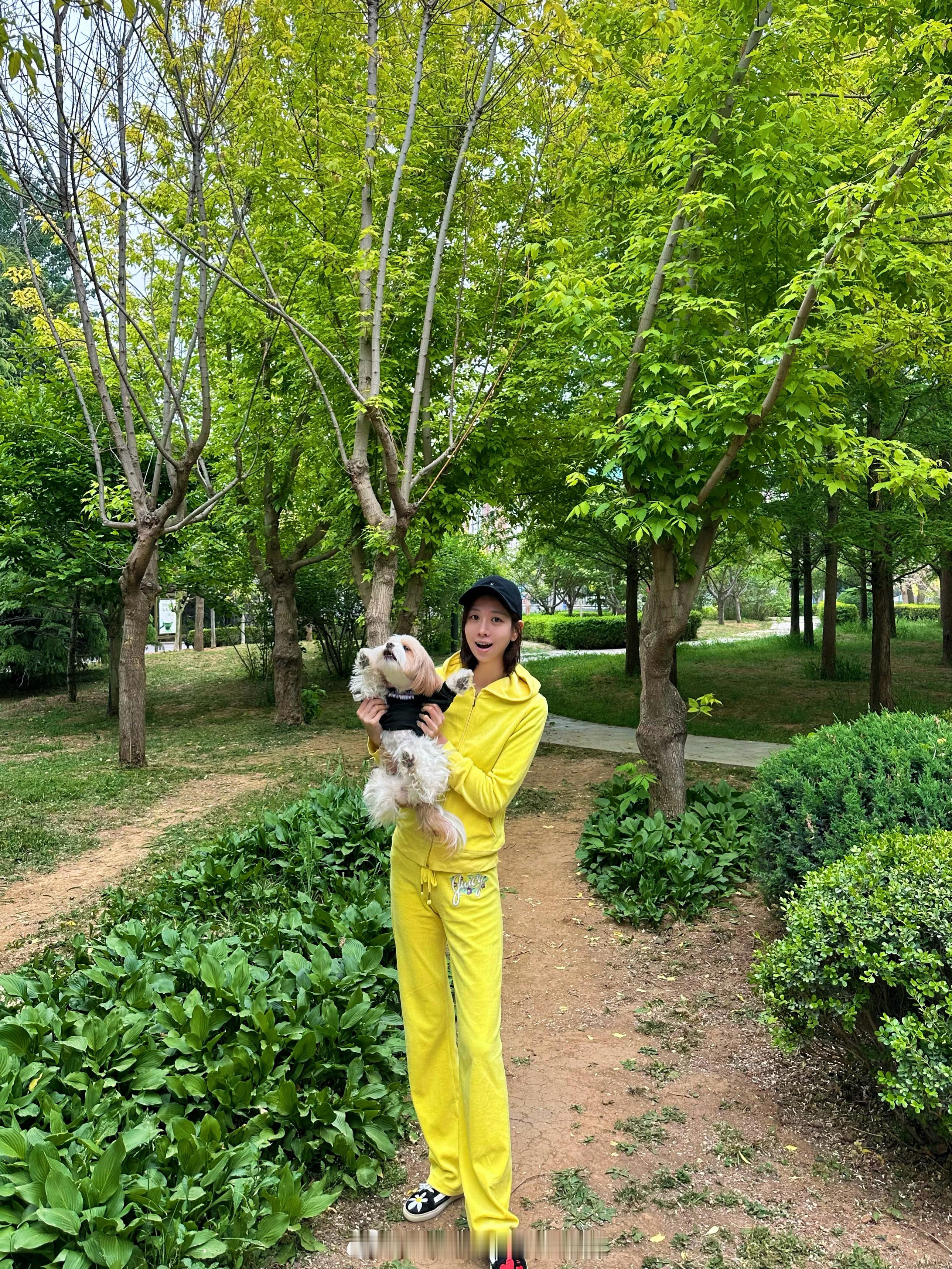 和四公主踏个青～🐶 大连·劳动公园
