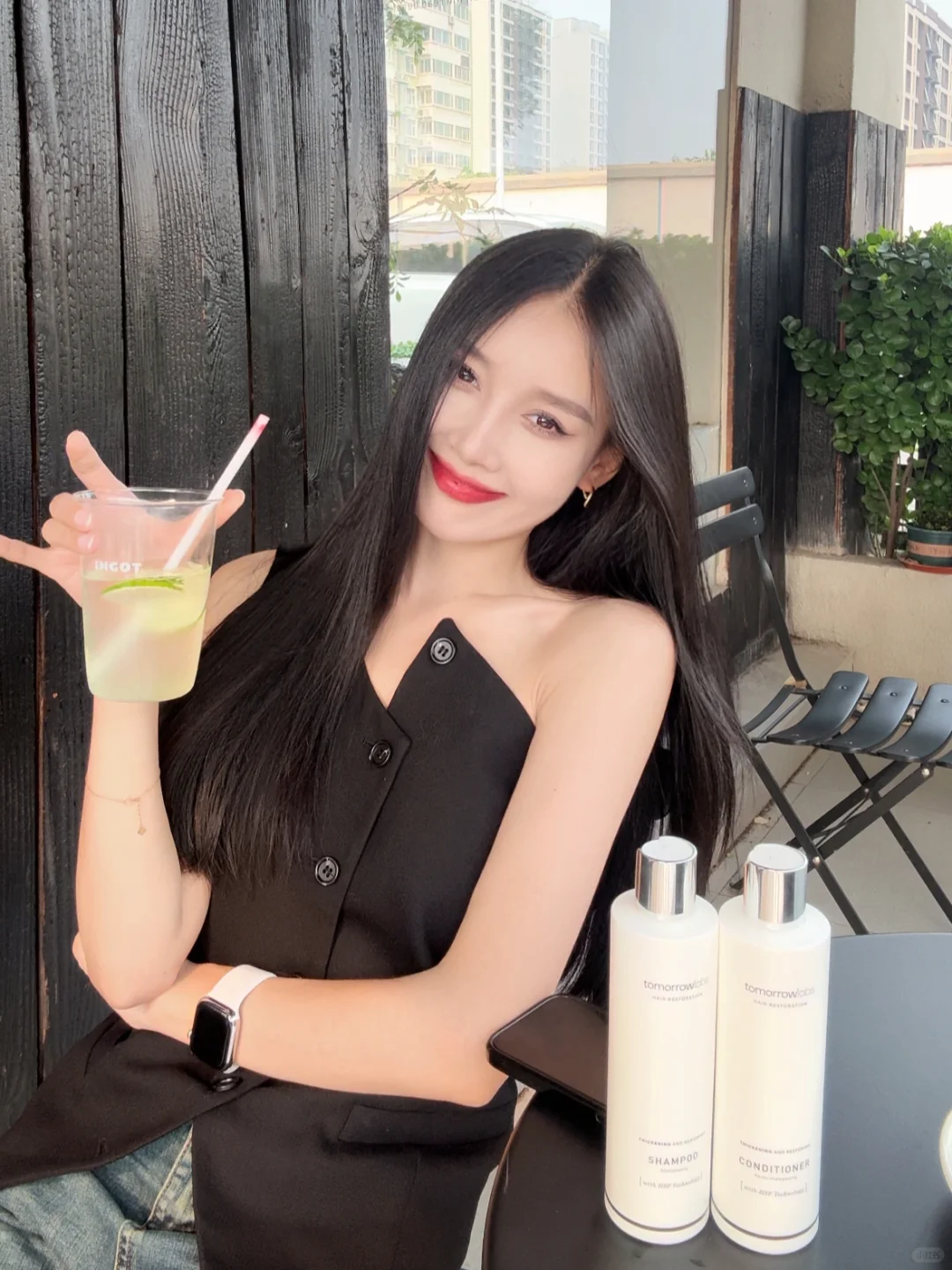 十年黑长直护发经验分享