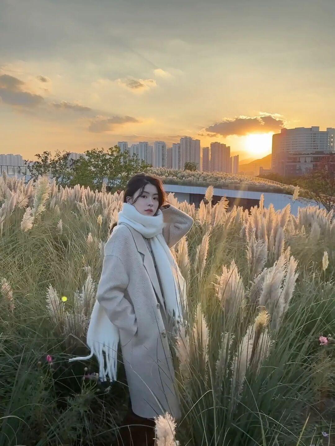 好爱今天的夕阳！！好韩！