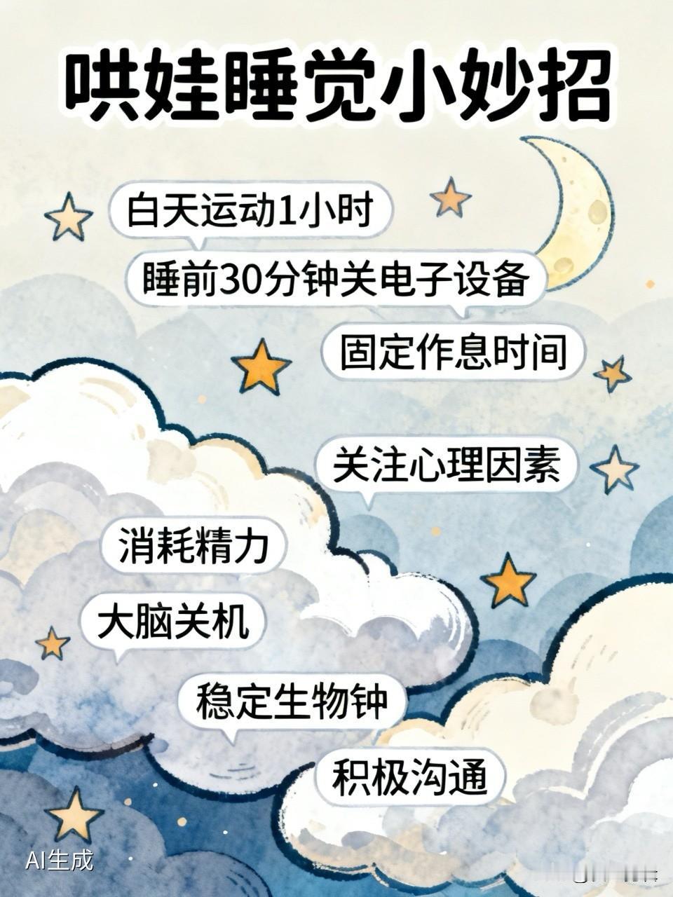 家里有个晚上精力旺盛不爱睡的娃娃，简直太折磨人了！孩子晚上不肯睡，原因可不少。生
