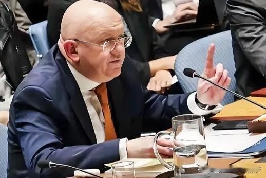 俄罗斯常驻联合国代表涅边贾在安理会上的一番话，听着着实让人觉得魔幻。
 
他控诉