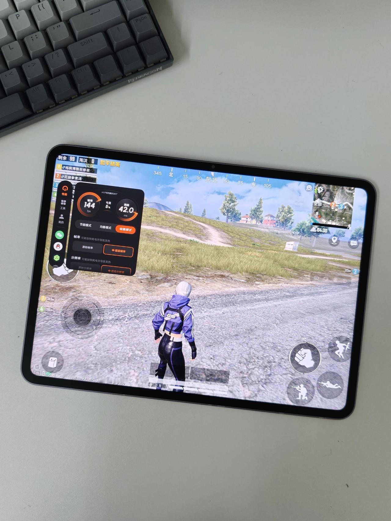 换上安卓平板，才发现以前的吃鸡都白玩了

真不是我凡尔赛，就为了能拉满《和平精英