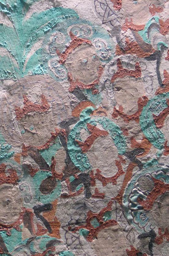 “敦煌最温柔‘壁画呼吸师’”樊再轩：57岁跪在莫高窟第220窟，用羊毫蘸吐鲁番葡