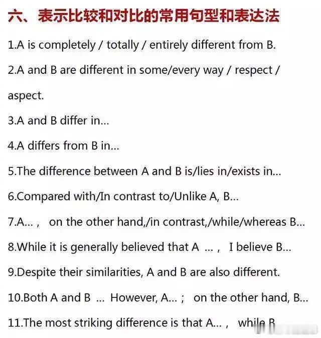 107句英语作文万能句，适用于各种考试！背熟了你就成功了一半！转需 