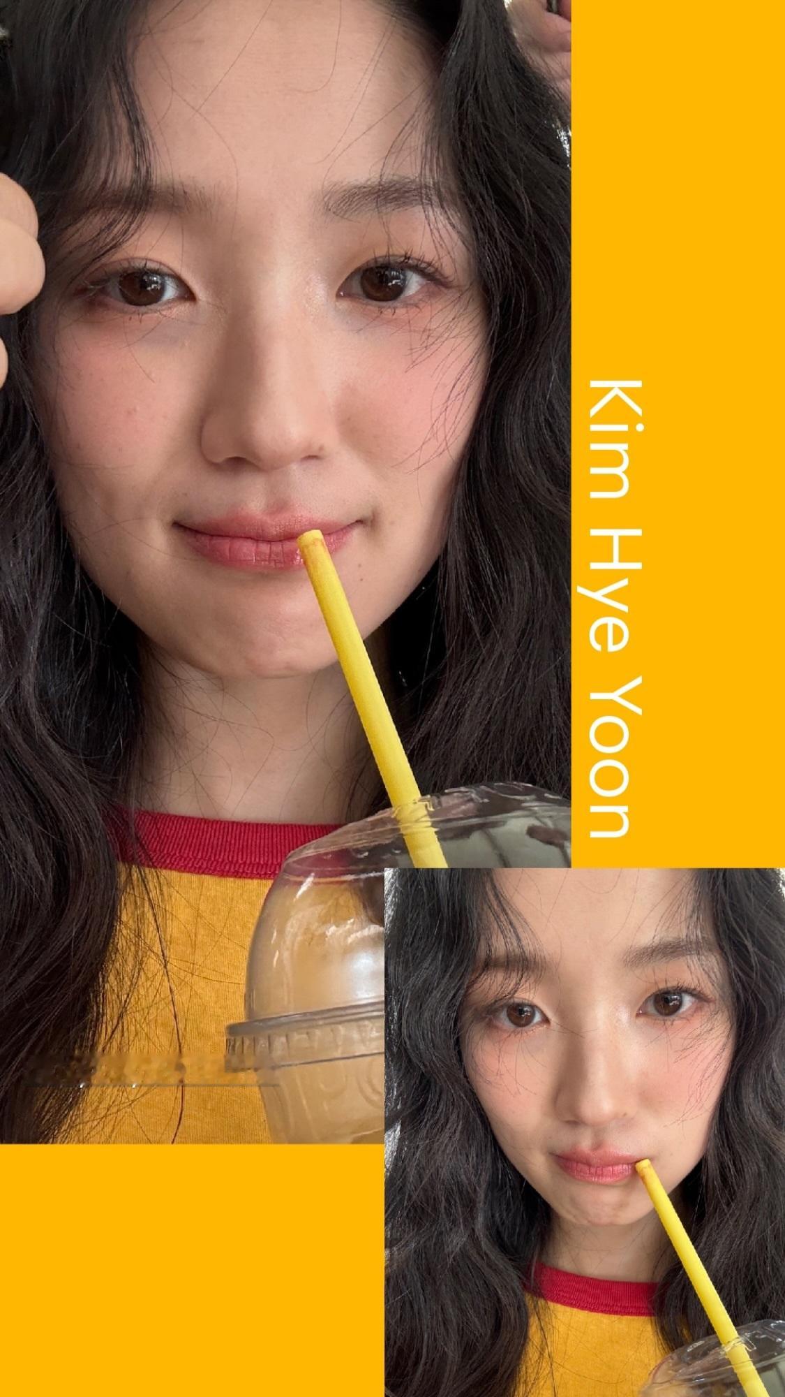 自拍天才金惠奫～💛 