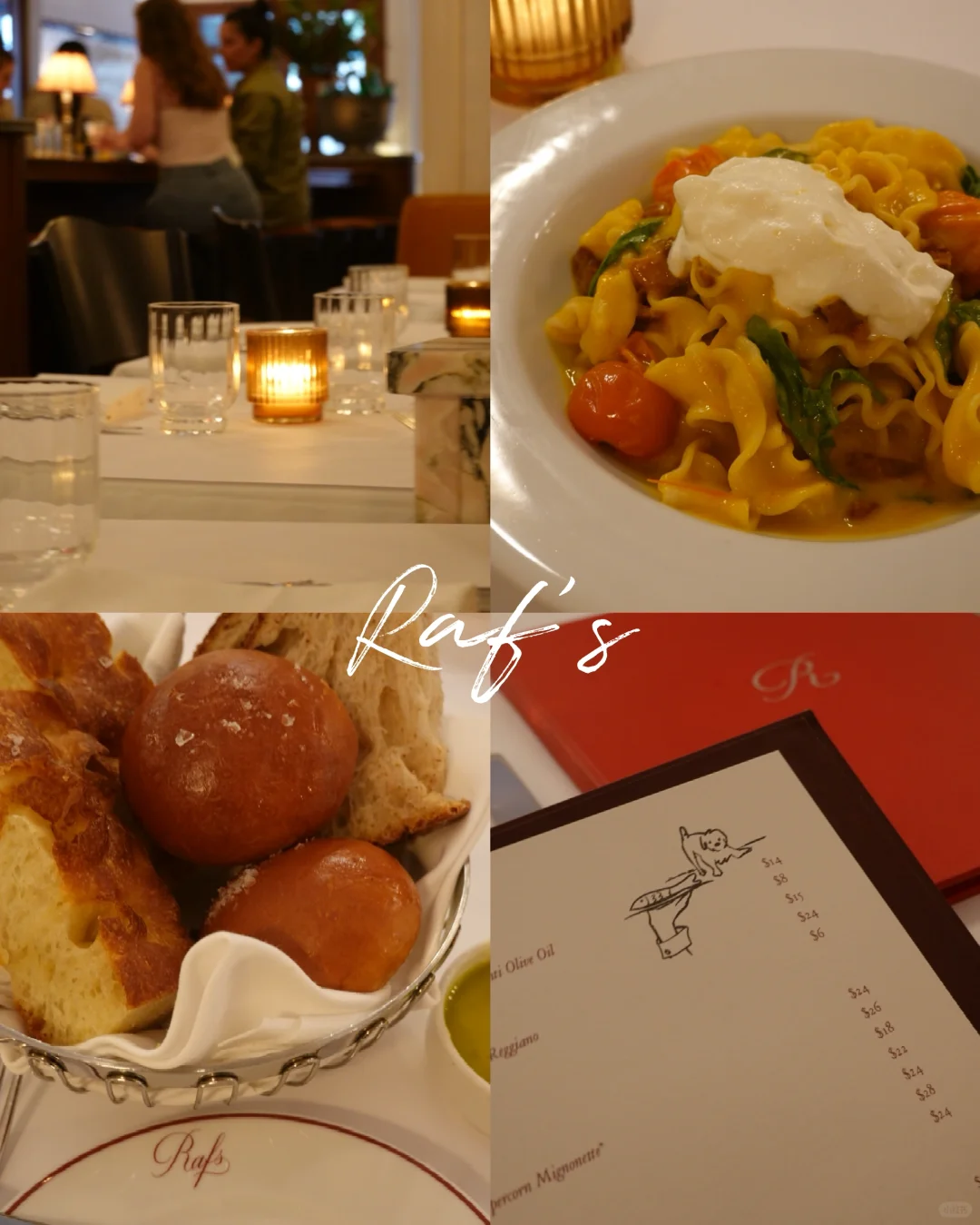 Raf's🍞绝对是纽约最好的Bakery餐厅