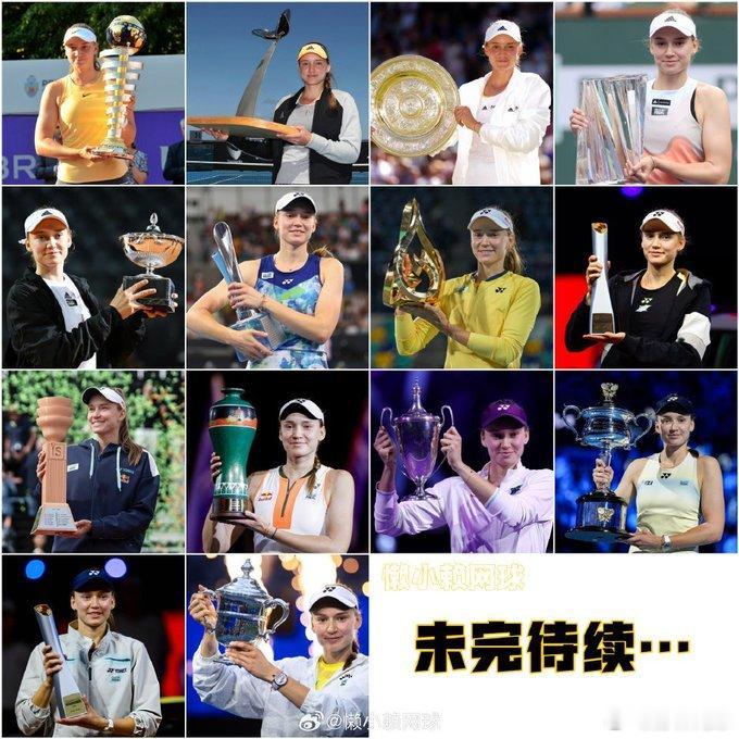 迄今为止，伊莲娜·莱巴金娜所获全部冠军拼图。共14个冠军3GS🏆🏆🏆🇬?
