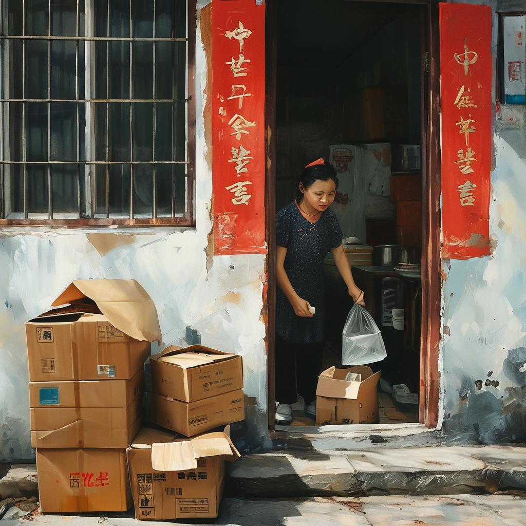 看哭了！老板放在店门口的纸箱连续被人偷，于是蹲守三天，终于抓到了偷纸壳的大妈。不