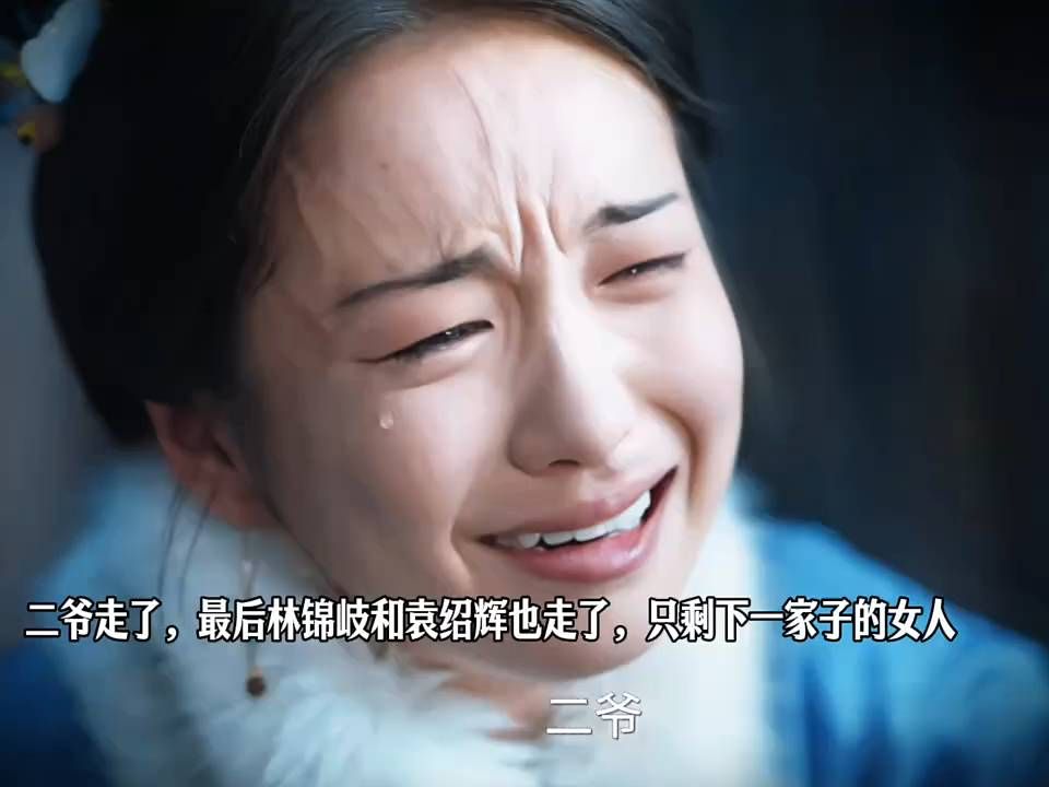 二爷走了，最后林锦岐和袁绍辉也走了，只剩下一家子的女人 兰香如故