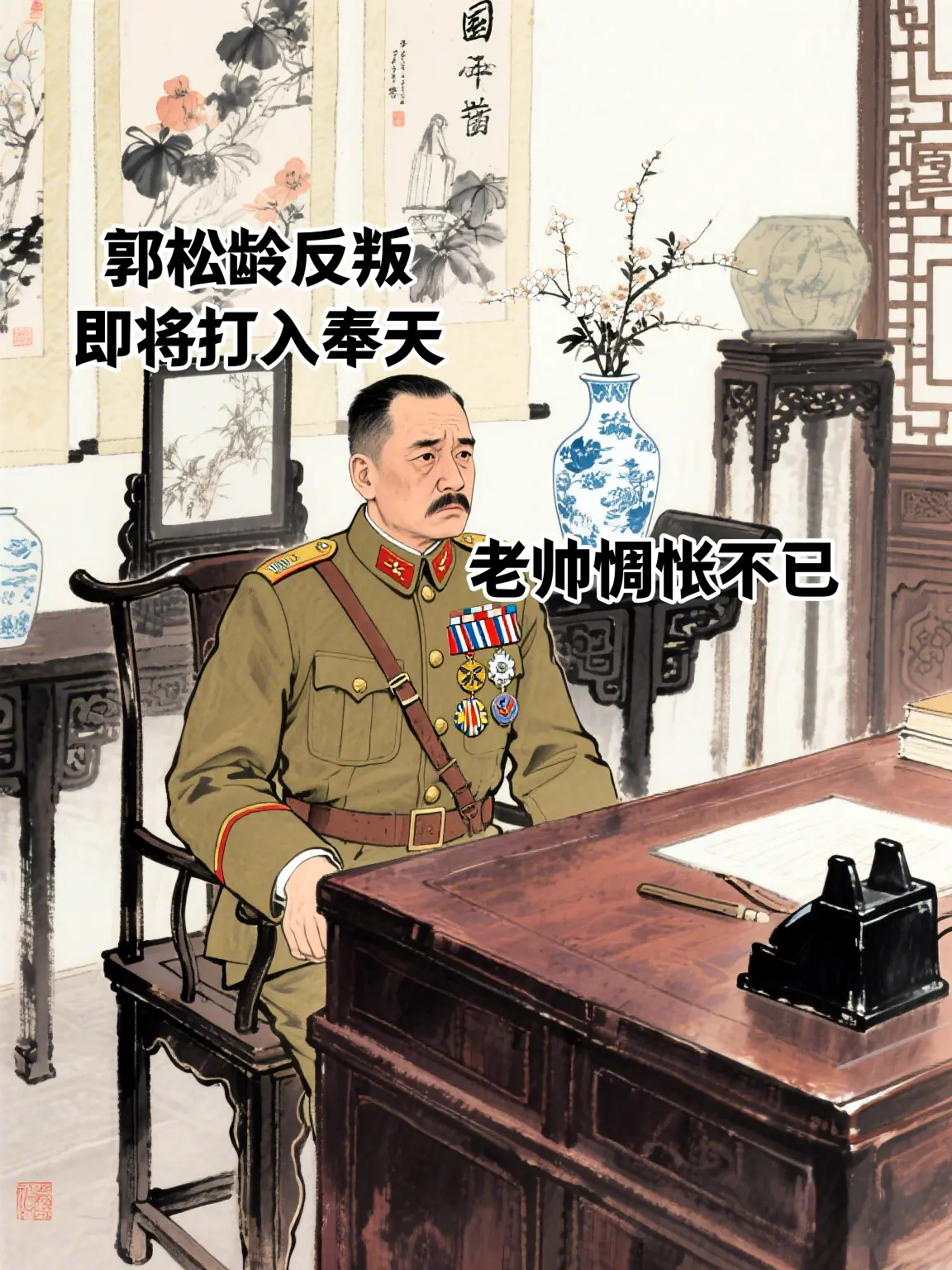 郭松龄反叛，老帅孤立无援。兄弟拿出家底前来相助