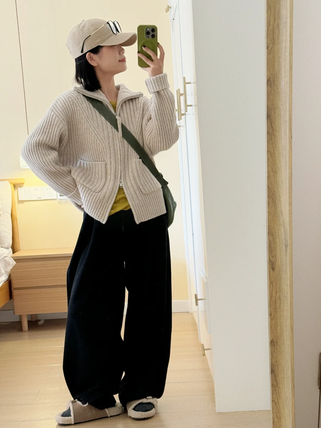 155小个子松弛感穿搭，唔太舒服了