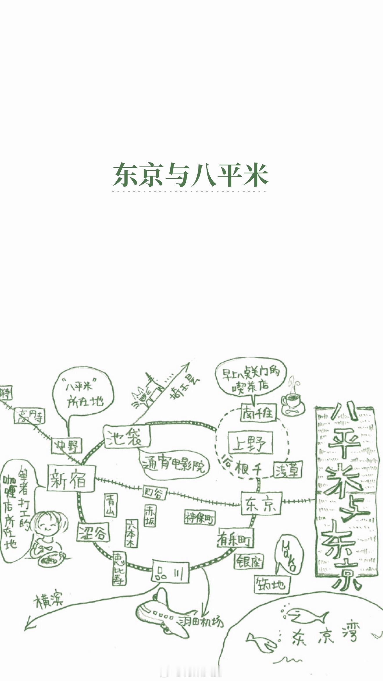 读完了吉井忍《东京八平米》，真是一本很幸福很平静让人想要好好生活的散文集，也把我