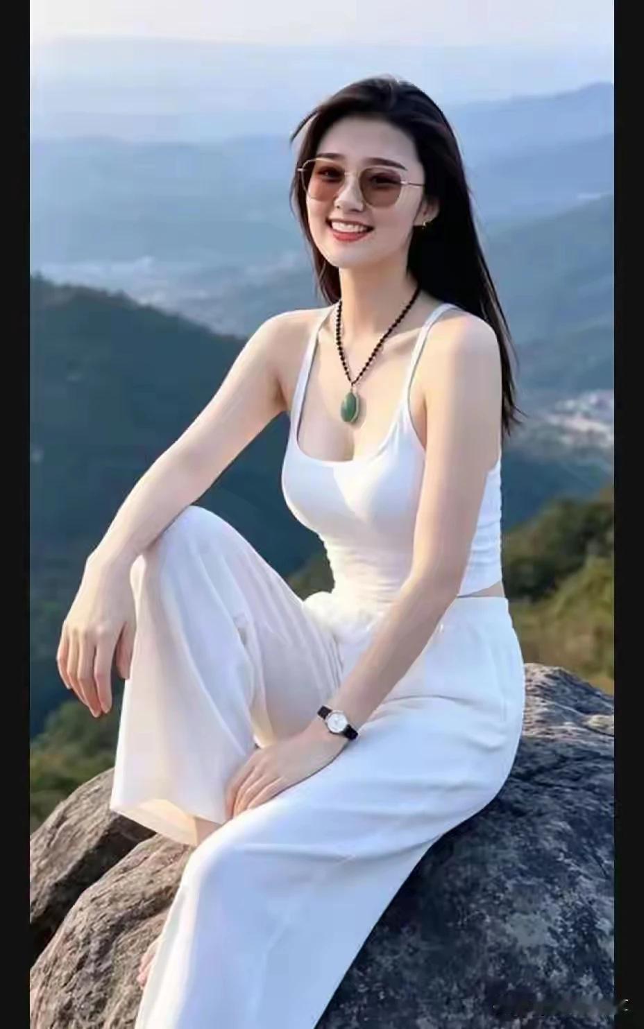 打80分也不过分，也不亏她！
打100分不是不行，可这世上没有完美之人的，打80