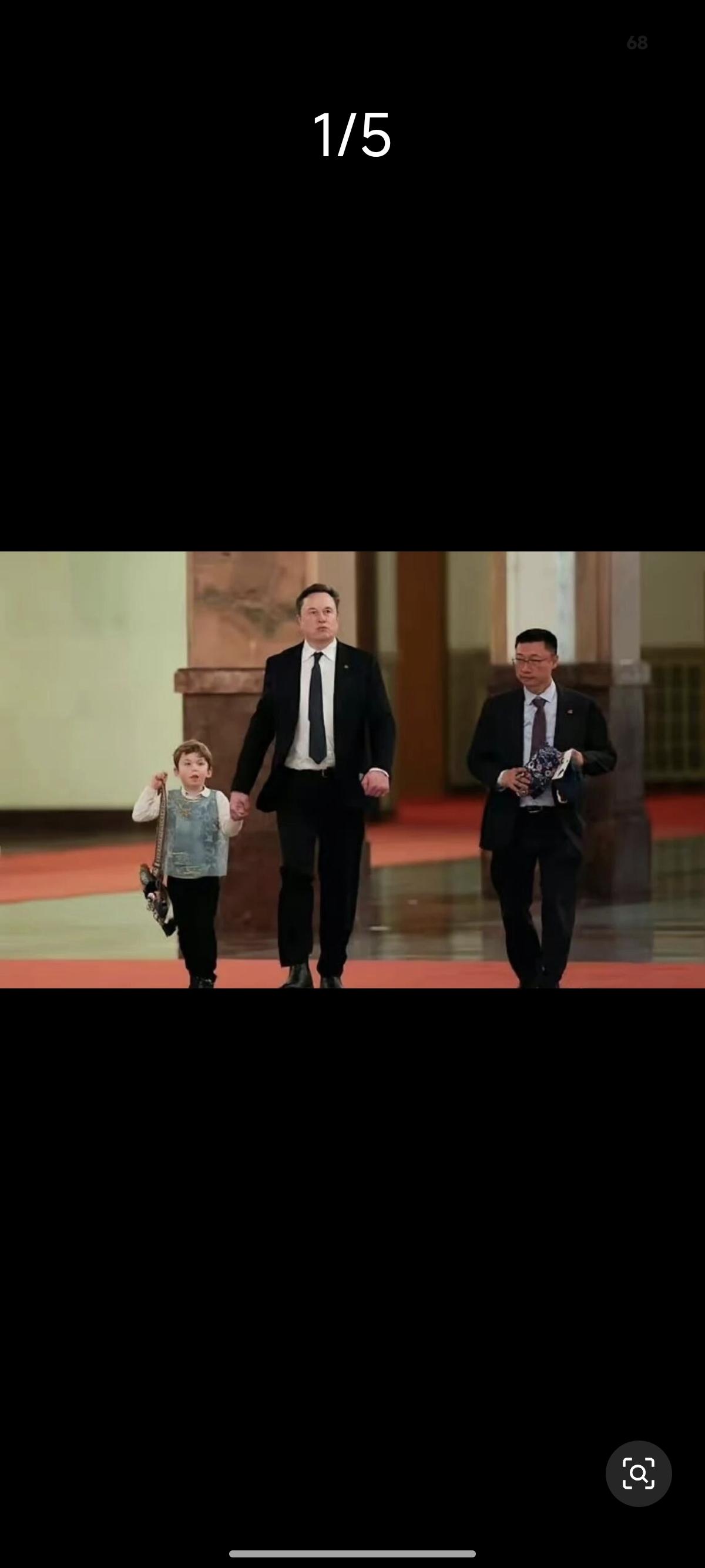 看到马斯克带娃跟美国代表团一起在人民大会堂合影，出席最高规格的宴请，真的很有感慨