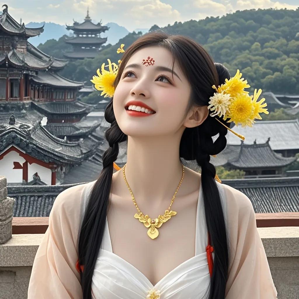 《重阳感怀》
登高望远心自宽，九九归一情愈绵。
极目天涯思故里，家的灯火映眸前。