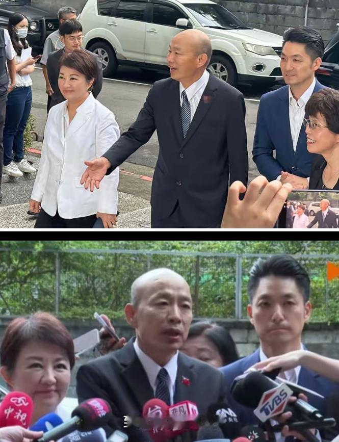 万万没想到，在一场地方政府联合活动现场，台中市长卢秀燕当着韩国瑜、蒋万安，还有新