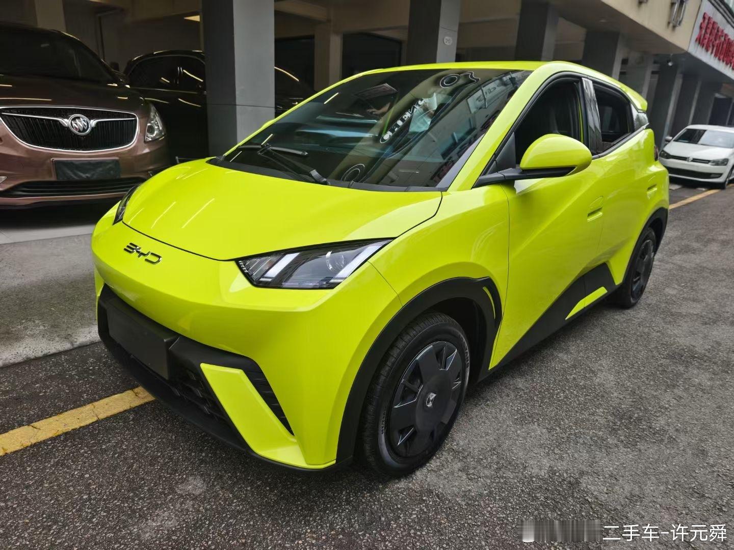 热销型新能源代步车，比亚迪海鸥，24年上牌2万公里，续航305带快慢充，原版原漆