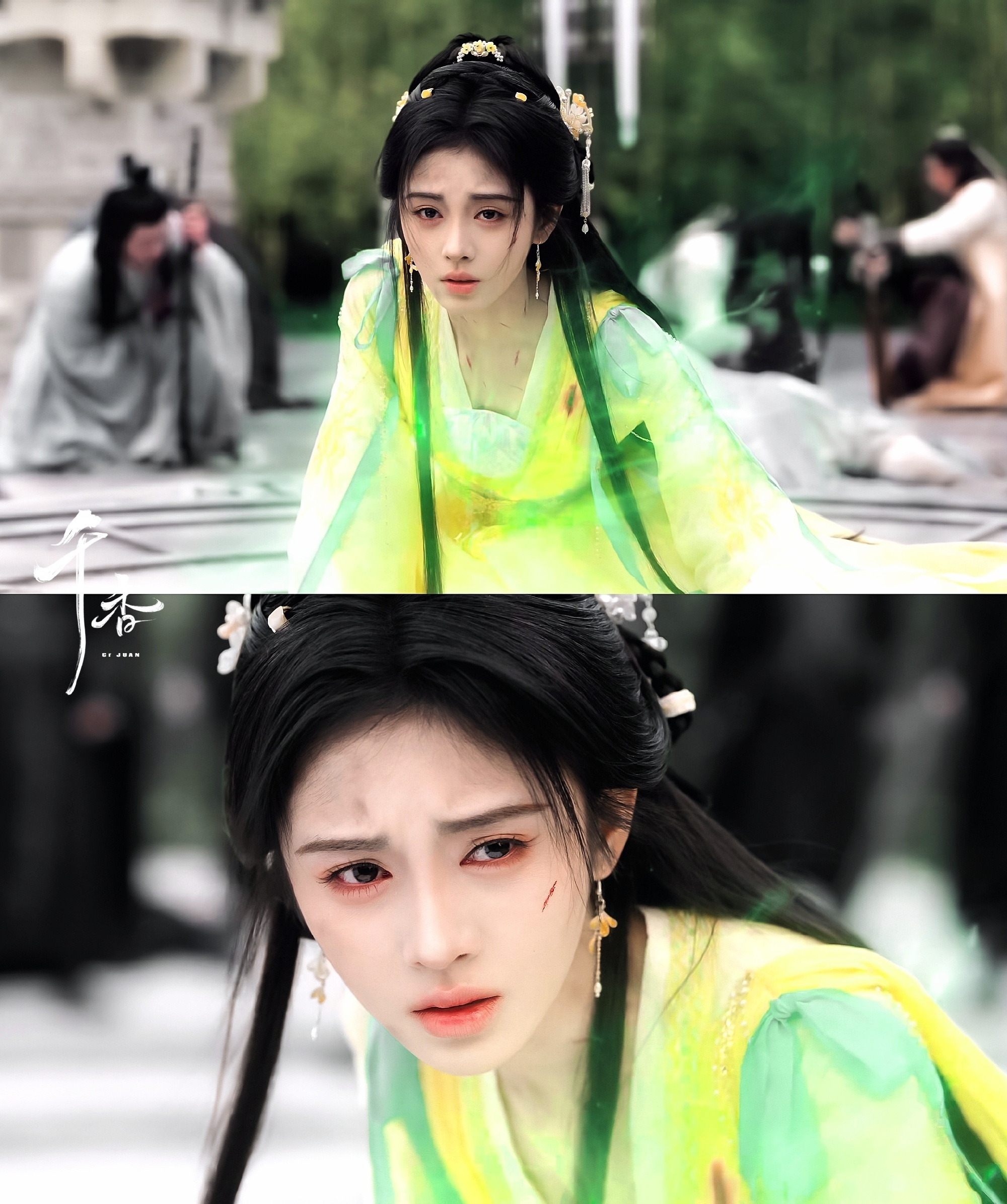 jjy鞠婧祎月鳞绮纪 jjy鞠婧祎露芜衣“你的名字是不可言说的万语千言 笔砚一染