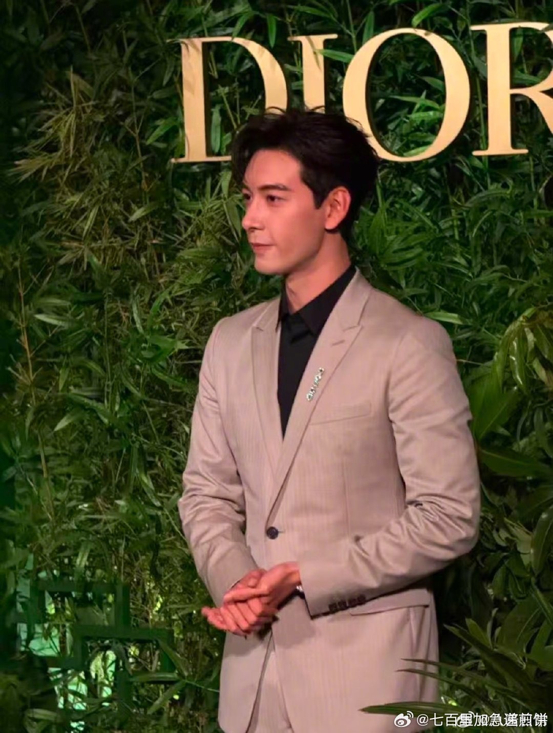 周也、刘雨昕、王玉雯、陈星旭今日dior活动路透 