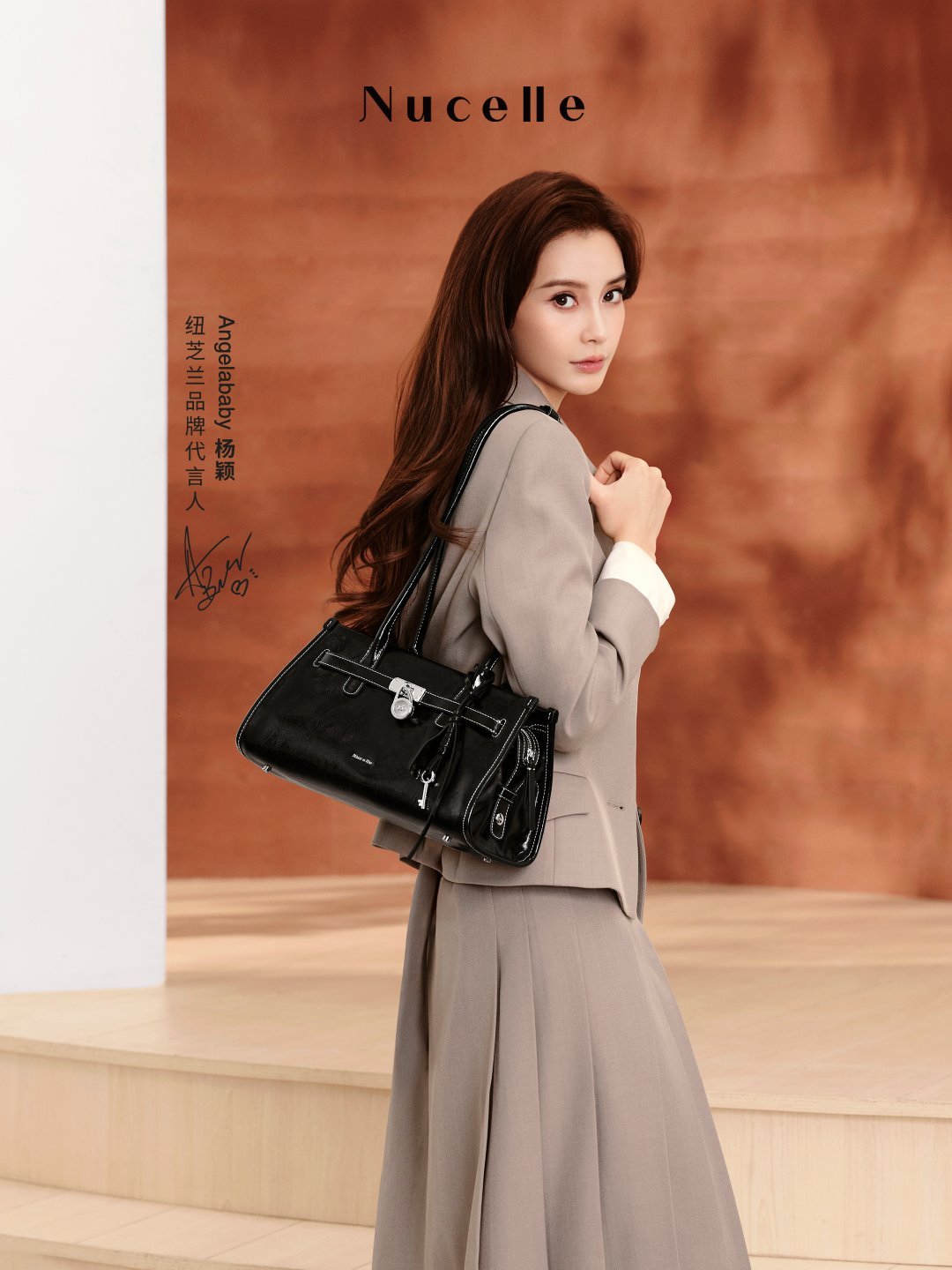 angelababy 纽芝兰代言人angelababy杨颖 灯光漫延在黑夜 爱意