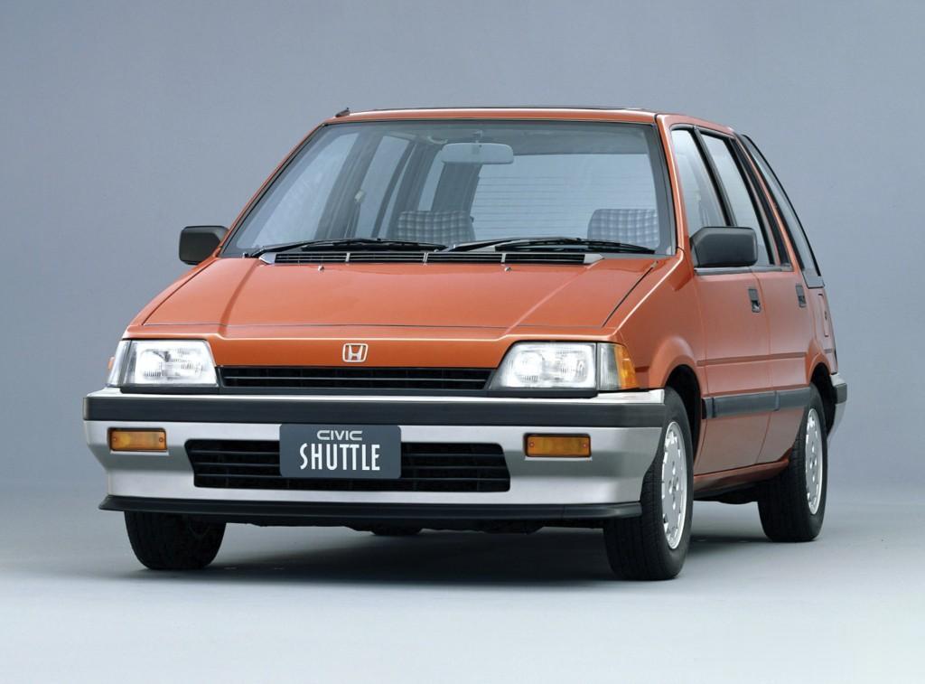 1983–87款本田Civic Shuttle，不叫MPV（当年叫Tall Wa