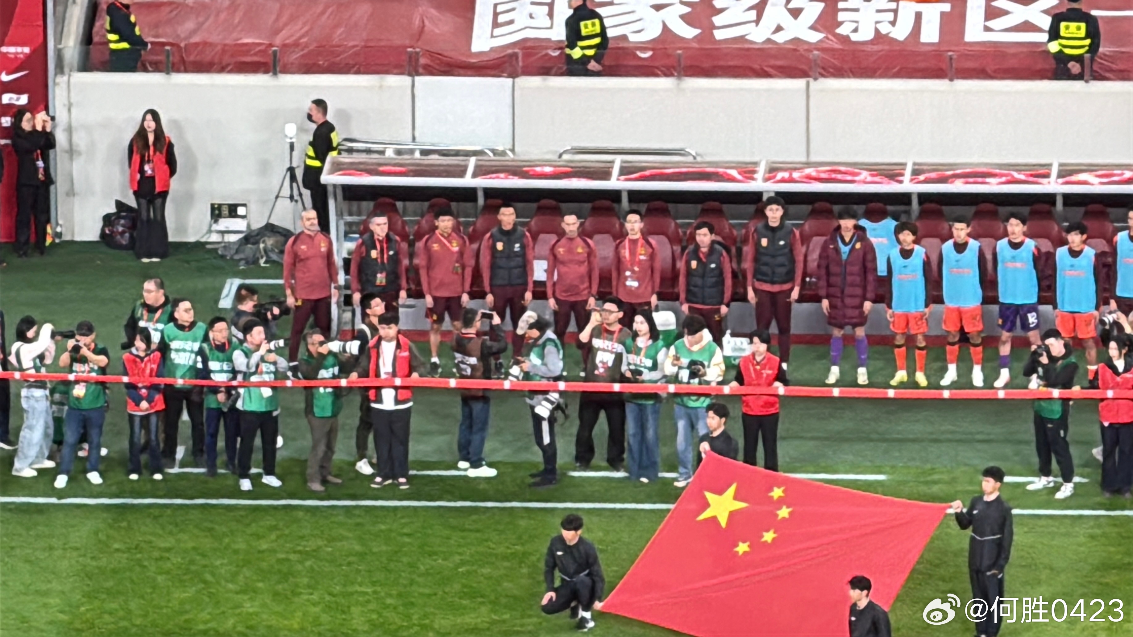 全场被动挨打，最终也能点球绝平朝鲜，不得不说安东尼奥先生的事业运有点旺的 U23