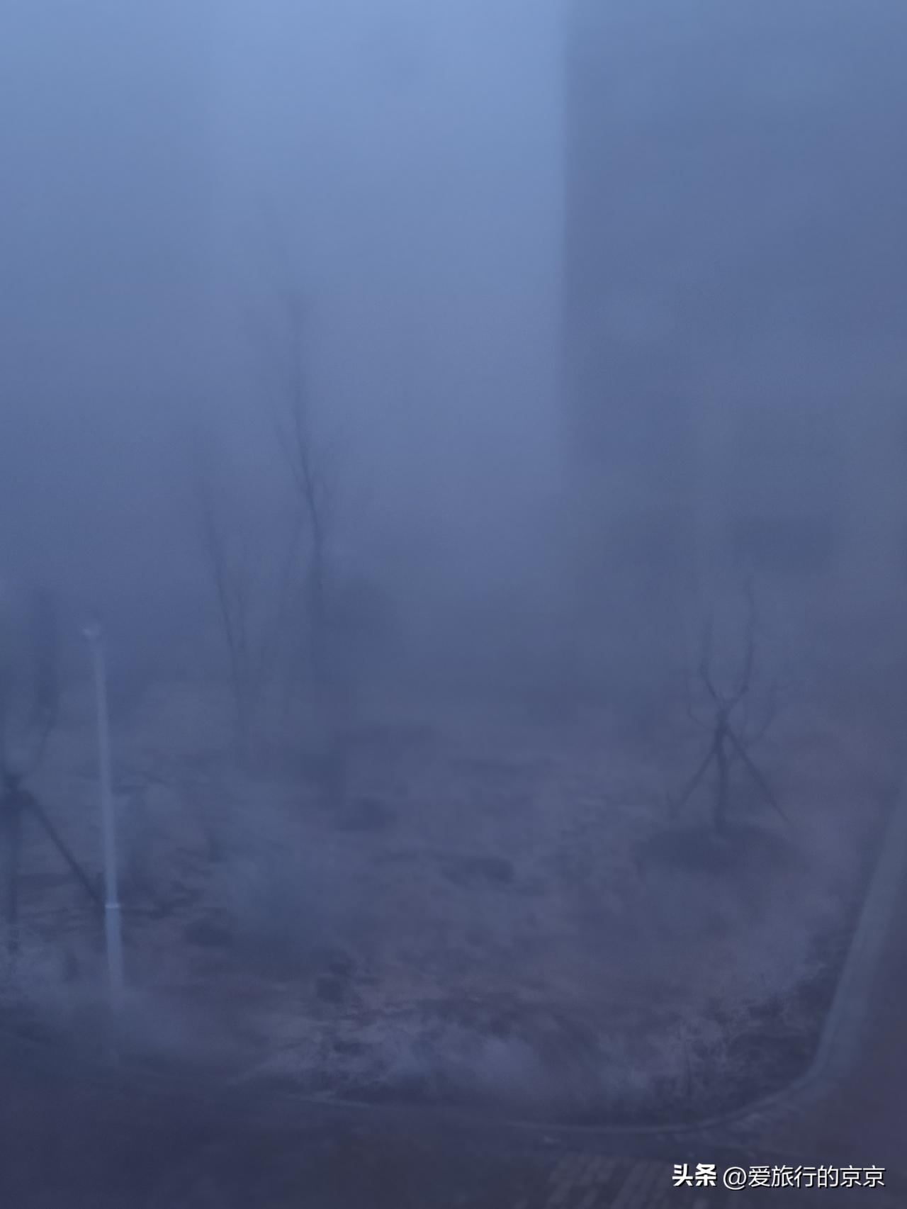 记录我的2026这是长春的早晨，天刚蒙蒙亮，不知道是不是因为昨天下了一天的小雨的