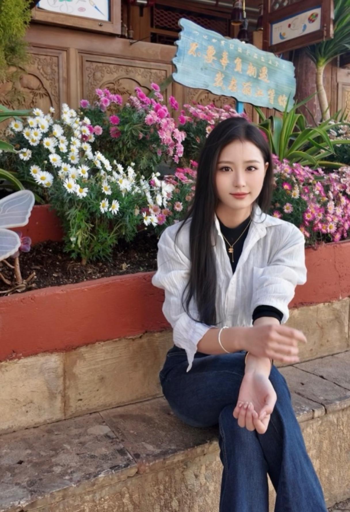 春日生活打卡季风里带着花的香气，和丽江慢下来的时光。