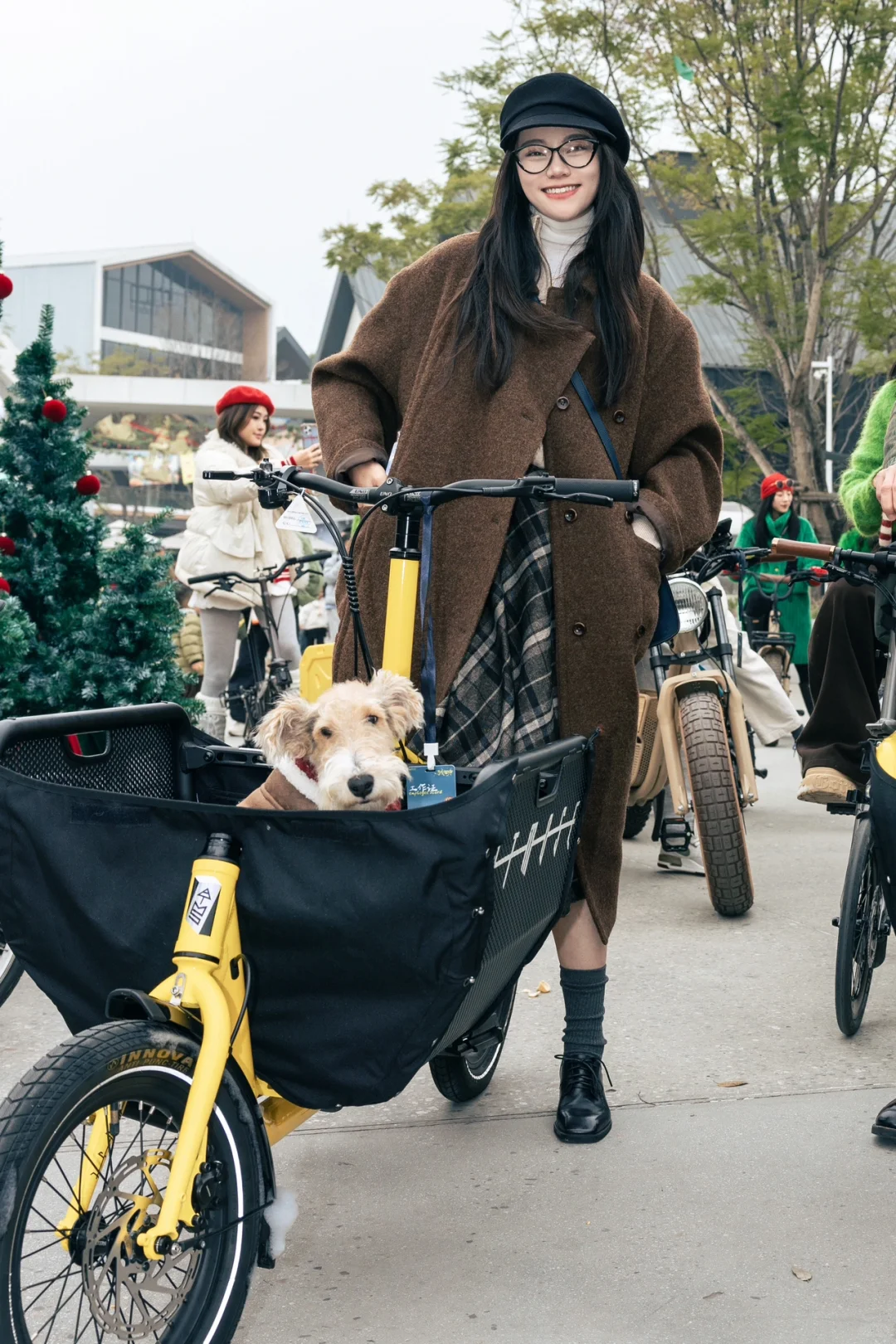 圣诞骑行太快乐啦🎄🐶🫶🏻