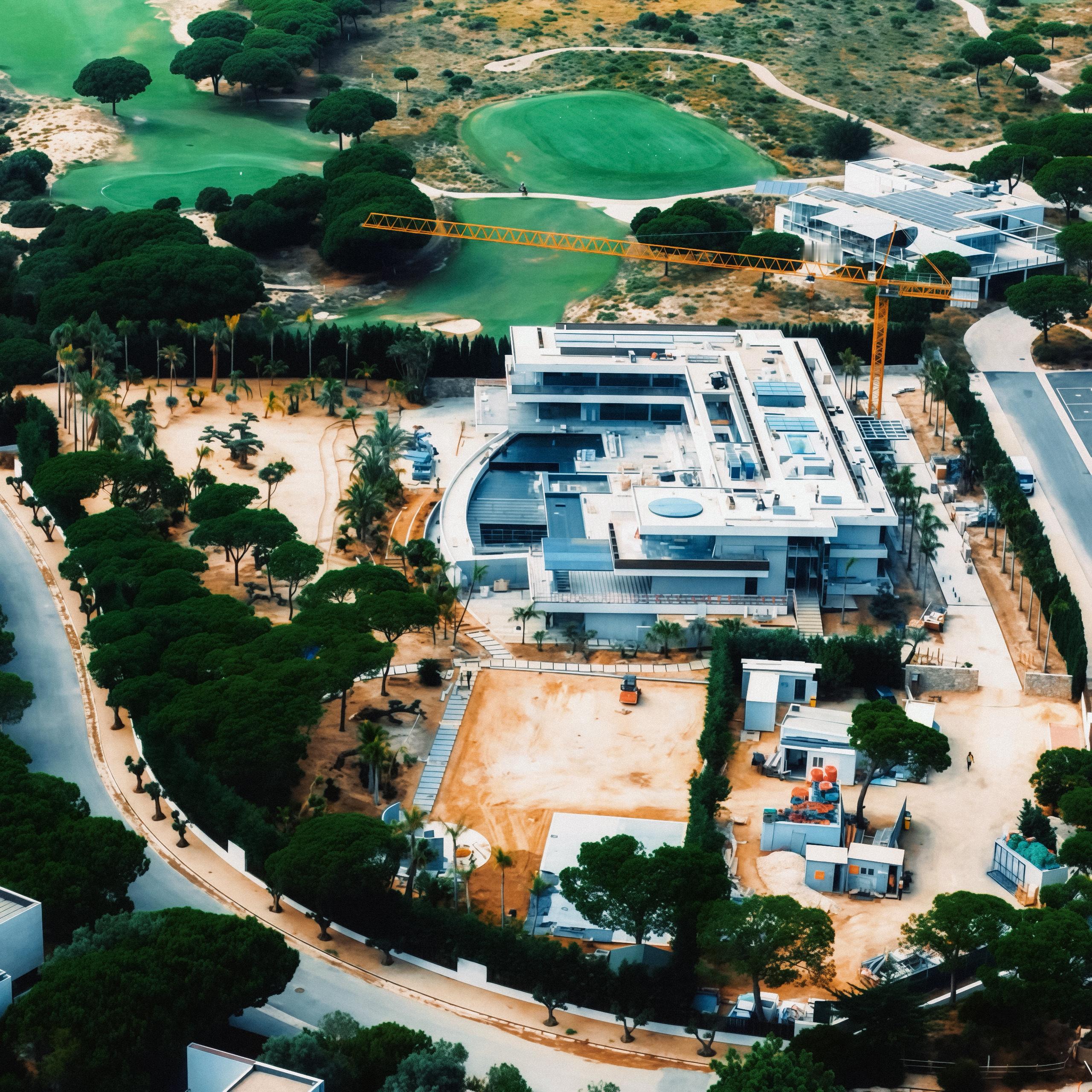 C罗C罗日常 🛑 罗哥在葡萄牙豪掷千金建造的庄园别墅又被媒体报道了🔸 克里斯