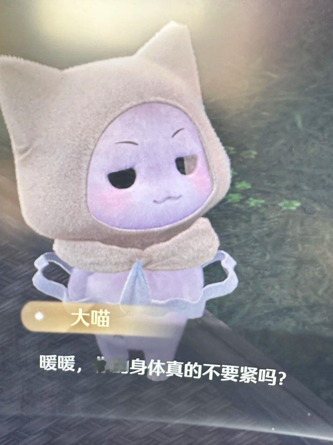 不是，你才不要紧吧大喵 