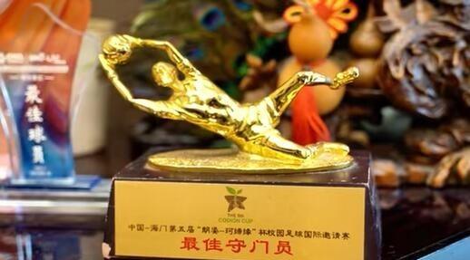 蔡天龙一开始真的是踢前锋的，后来才转为守门员。
你说这事儿有意思吧，本来在前场冲