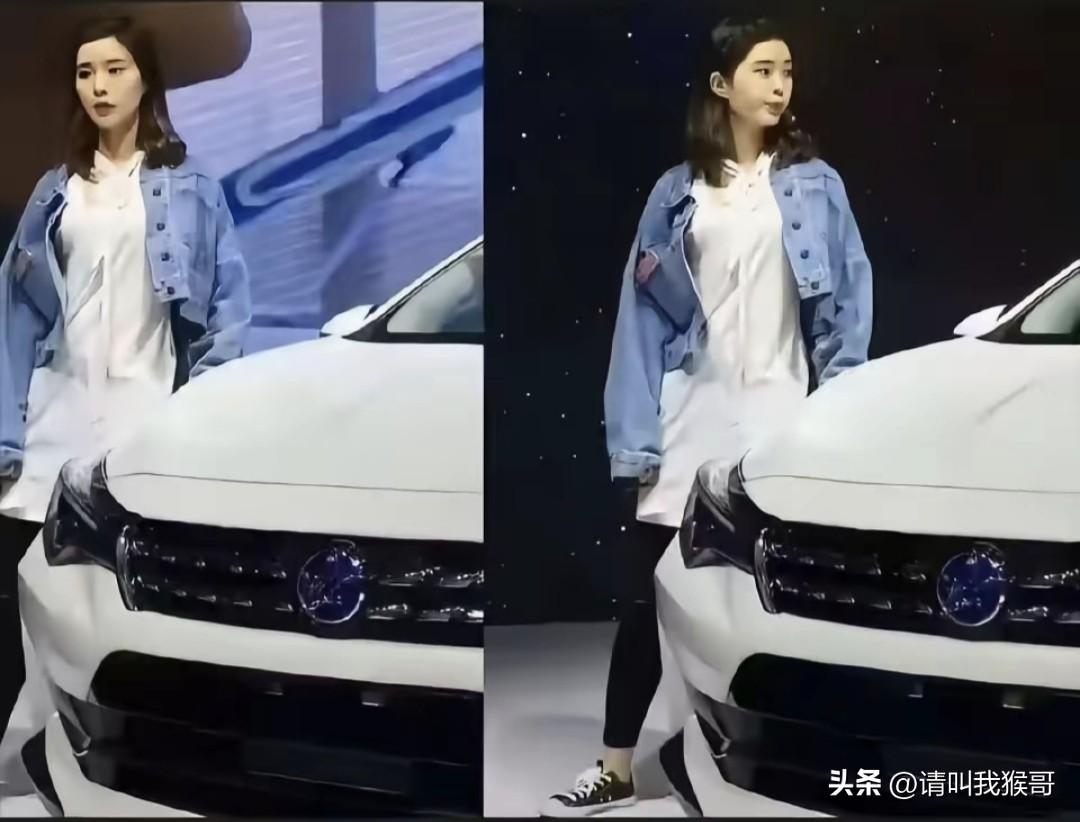 还记得当年那个被临时喊去站台的公司出纳吗？一开始她那清纯、无所适从的样子，让大家