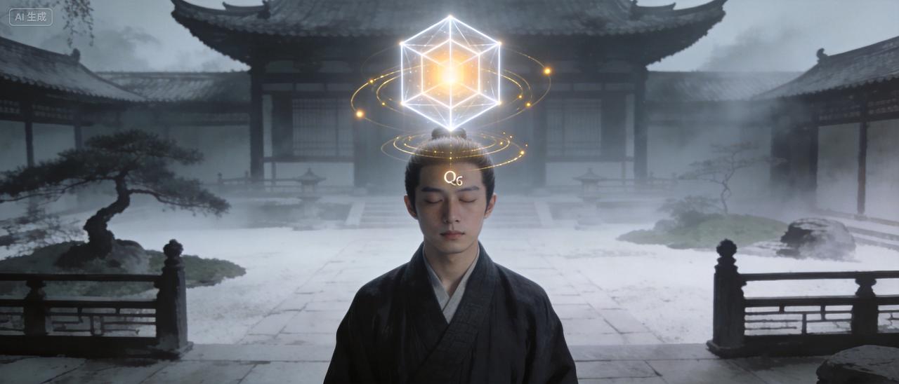 幻圆的圆心在哪？

只有把圆心定义为 Null（虚），把 0 留给坤卦，AI才能