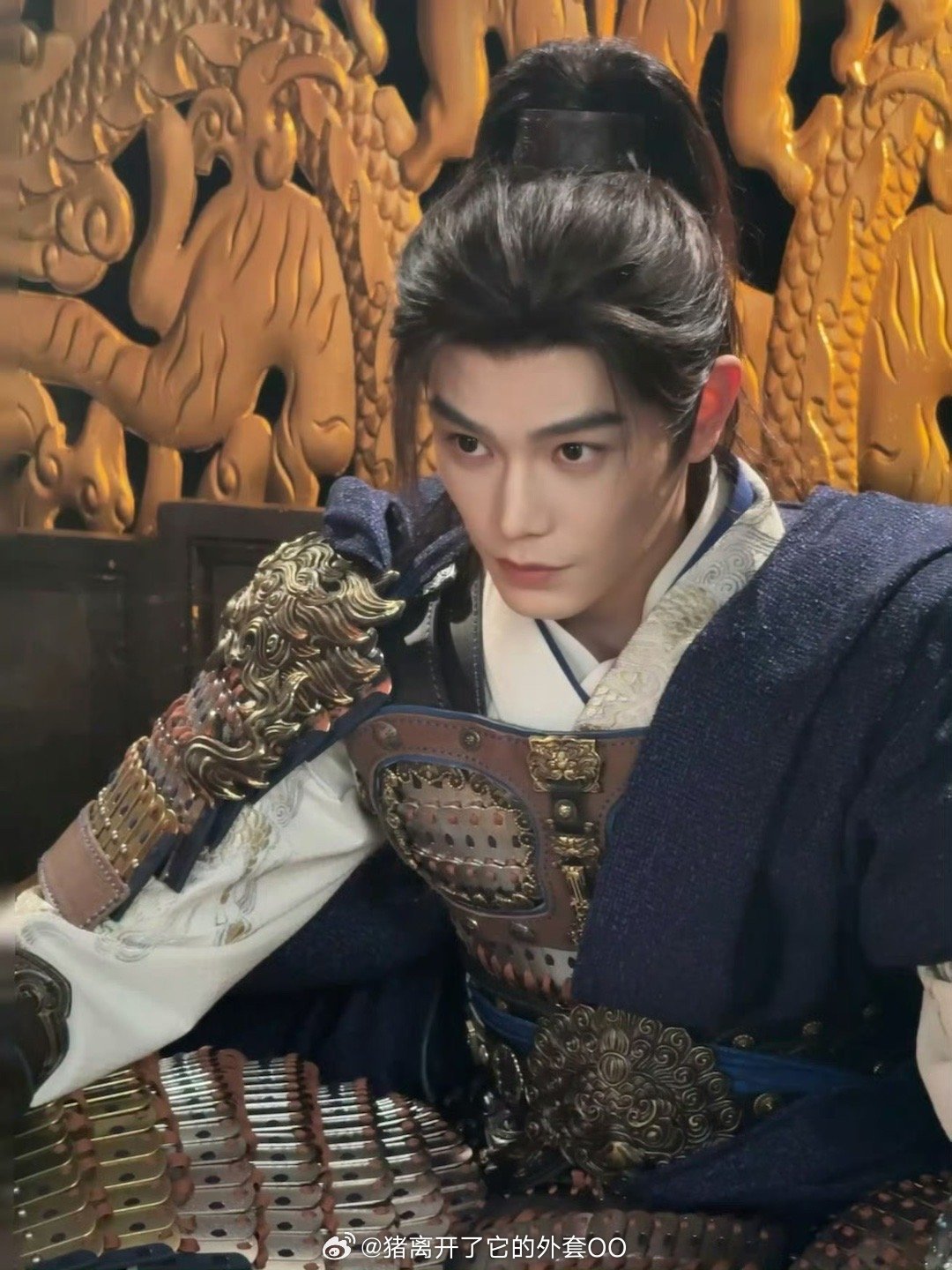 丁禹兮《司宫令》赵皑定妆花絮图，意气风发少年郎！