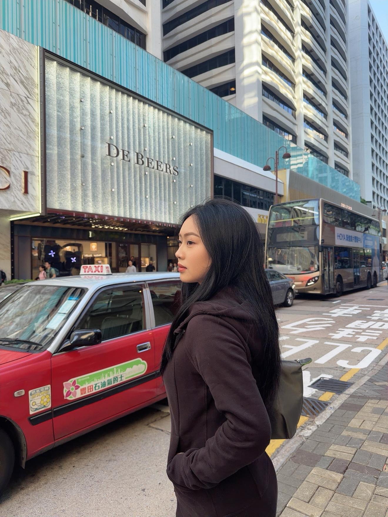 来香港旅游了好开心呀 