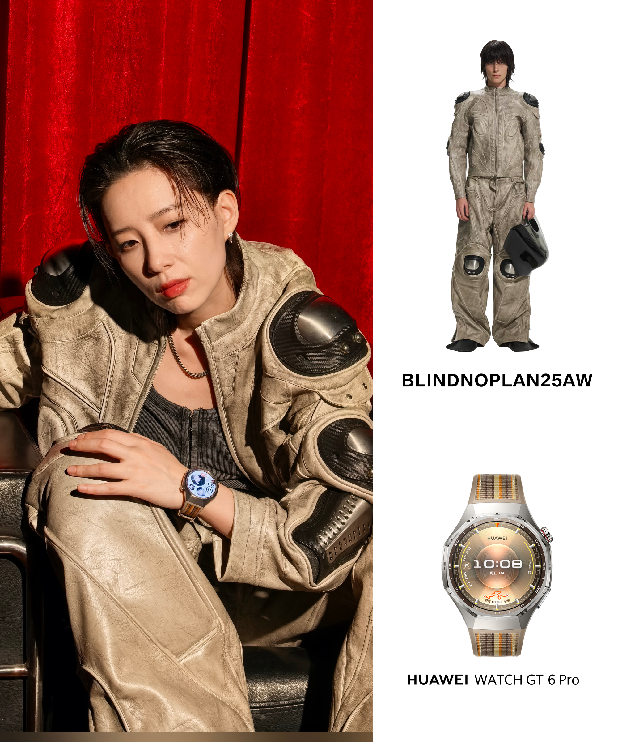 哇，李斯丹妮人类高质量背头!今天发布的这组氛围感时尚照大片，全部使用华为Mate