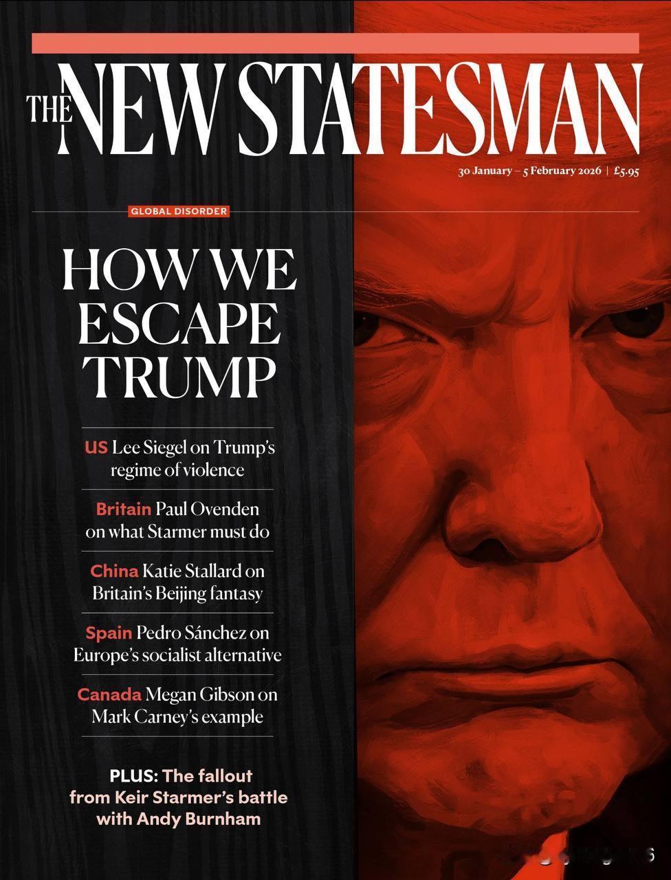 “我们如何避免特朗普式的情况？”。这就是英国杂志《新政治家》新一期封面上的警示标