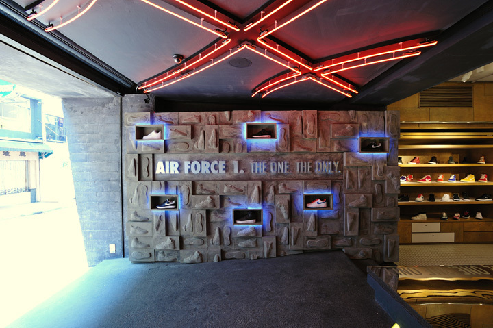 Nike PS7 store “Air Force 1” , Hong Kong