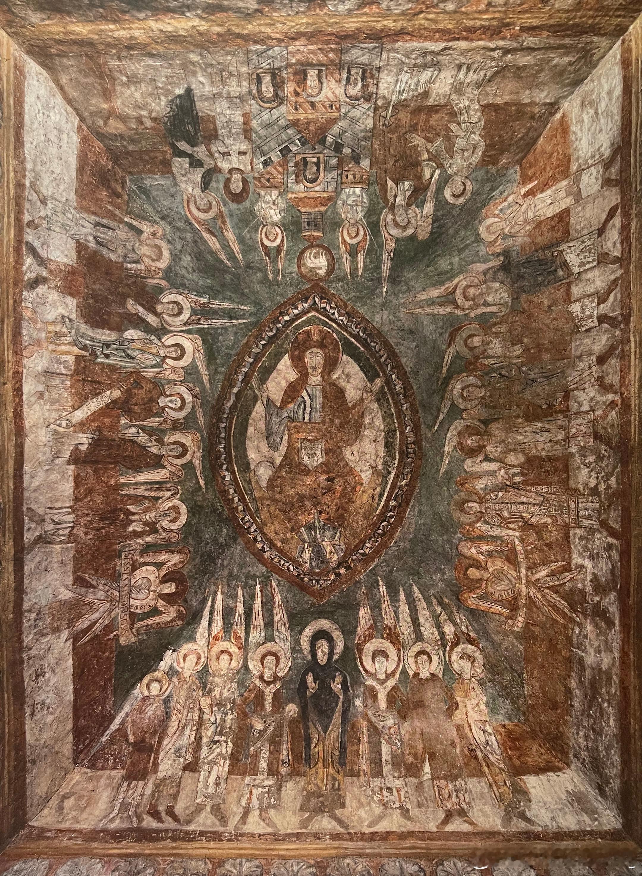 # 罗马式时期艺术  ROMANESQUE # 教堂内的图像---天上的耶路撒冷