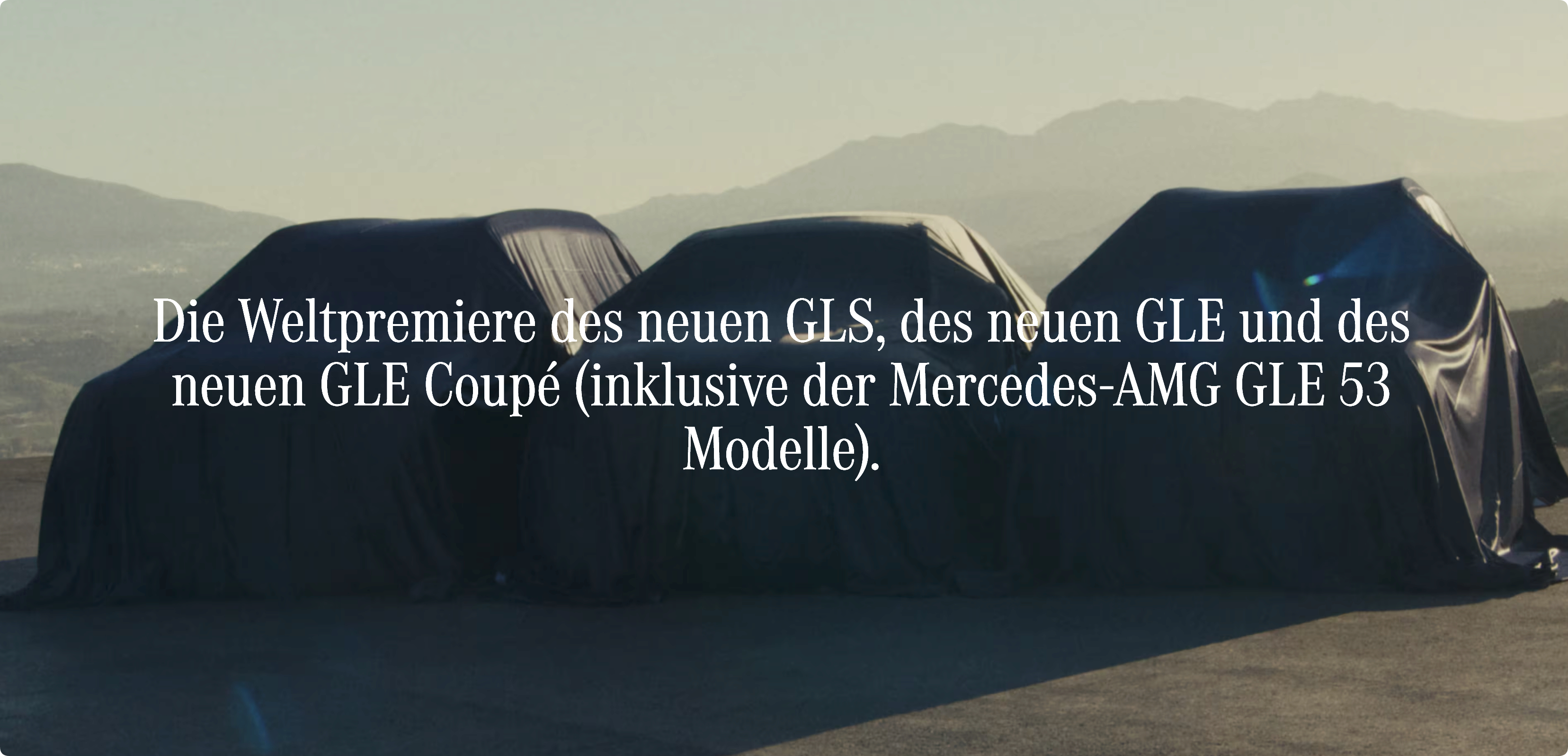 31号重头戏  奔驰新车首发GLE und GLS und GLE Coupé首